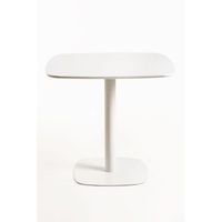 mesa sunset 80 cm de madera 74508080 cm - blanco