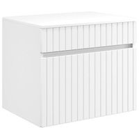 mueble de bano montado en la pared blanco 59 x 445 x 50 cm vidaxl