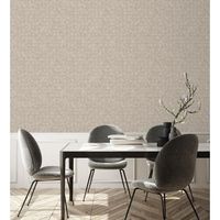 papel pintado vinilico ecologico geometrico efecto madera textura en relieve - fort william 679282 de gaulan - rollo de 10 m x 053 m