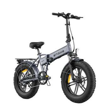 Bicicleta Eléctrica Plegable Engwe Ep-2 Boost Con Batería Extraíble De 48 V Y 13 Ah,gris