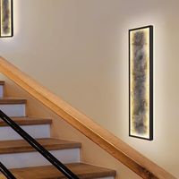 aplique de pared led stone 52w