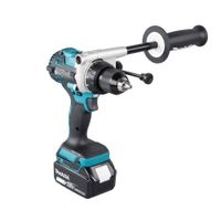makita - taladro combinado makita dhp486rtj bl 18v 130nm 50ah dhp486rtj  juego puntas  adaptador