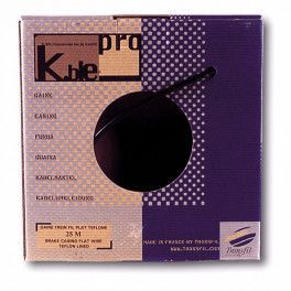 Transfil Caja De 25 Metros Funda Freno Con Teflon Negro