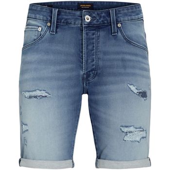 Jack & Jones Short 12269607 JJIRICK JJICON I.K. SHORTS GE 136 SN BLUE DENIM para hombre