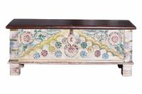 baul madera de mango multicolor
