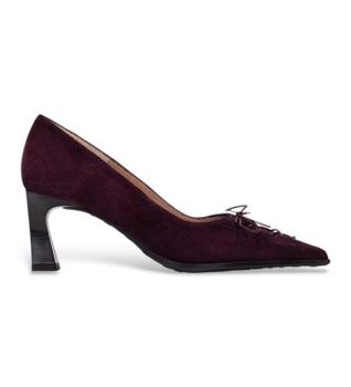 Hispanitas para mujer. HI264951 Zapatos de Piel Paris burdeos (37), 3 a 5cm, Ninguno, Fiesta, Granate