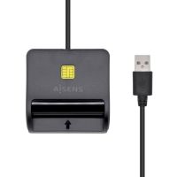 aisens ascr-sn02sd-bk lector dnie con multilector de tarjetas negro