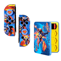 switch dc combo superman fr-tec packcajagripscaja 16 jueg os