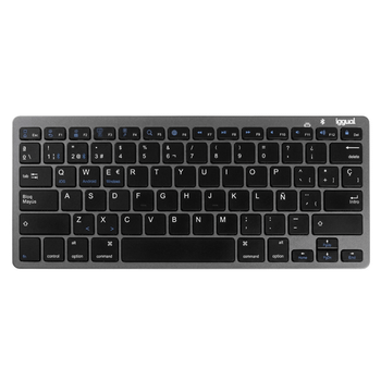 iggual Teclado Bluetooth Slim TKL-BT negro