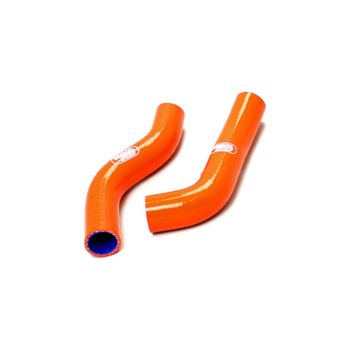 Tubo radiador KTM Duke 690 kit Samco naranja