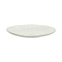 plato llano porcelana blanca