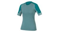 maillot endura gv500 mujer manga corta verde