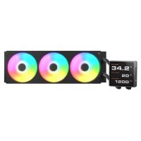refrigeracion liquida cougar poseidon rgb 360mm 3 ventiladores iluminacion led