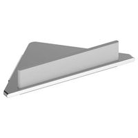 repisa de ducha keuco para esquina con limpiador de cristal 11557170100