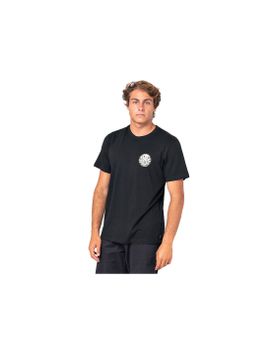 Camiseta Rip Curl Wettie Essential Negro Hombre