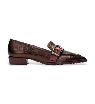 Hispanitas para mujer. CHI254262 Zapatos de Piel Turin marrón (38), 1 a 3cm, Ninguno, Casual