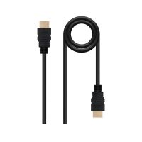 cabo hdmi nanocable hdmi macho-hdmi macho 10m preto