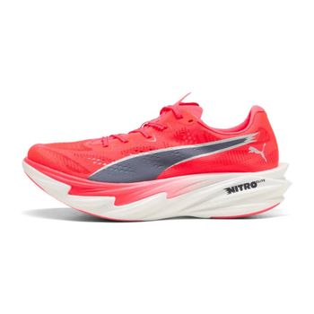 Zapatillas Puma Deviate NITRO Elite 4 Rojo Blanco AW26 Mujer, Talla 40 - EUR