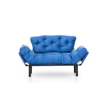 Sofá Cama 2 Plazas Nitta Azul
