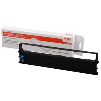 Cinta para impresora OKI Microline 1120/1190 Negro 4M caracteres