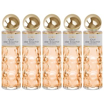 Pack De 5 Eau De Parfum Para Mujer Saphir Oui 200 Ml