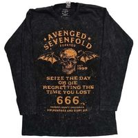 avenged sevenfold camiseta manga larga sieze the day para mujer