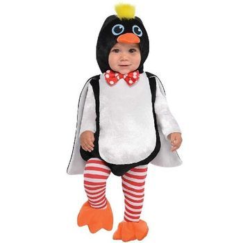 Disfraz De Pingüino Pajarita  Bebé