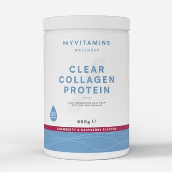 Clear Collagen Powder Tub - 650g - Arándano y Frambuesa