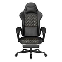 silla gaming ergonomica w3298 masaje reposapies soportar hasta 150kg cuero pvc