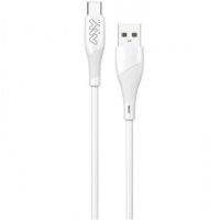 cable usb 20 tipo-c myway mwusc0019 cb10c 1m 5v3a blanco