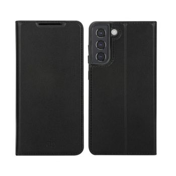 Funda para móvil dbramante1928 Oslo Folio cuero vegano negro para Galaxy S22+