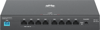 OptiXstar F200D-8P GPON ONU 8GE SC/UPC Obverse POE English Documents Europe Plug Adapter