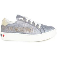 love moschino deportivas moda moschino sneakers glitter grigio ja15163g18il0010 para mujer