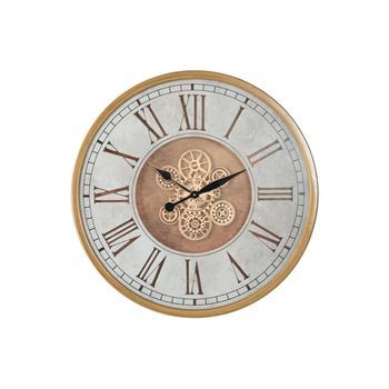 Reloj Pared Hierro Cristal 72x8,5x72 Movimiento