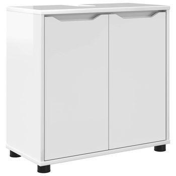 Armario Para Lavabo De Baño Brillante 60 X 30 X 60 Cm Vidaxl