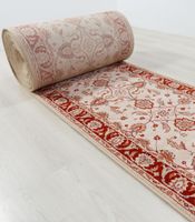 valverde 07 - alfombra clasica de pura lana virgen - rollo pasillero 70 o 90 cm