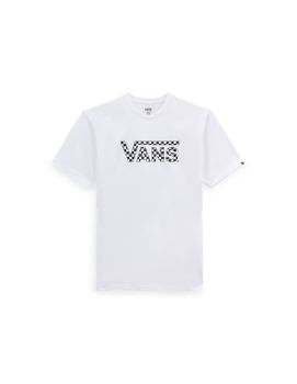 Camiseta Vans Checkered Vans-B Blanco Hombre