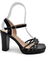 de timbos sandalia tacon fiesta plataforma mujer 130167 negro