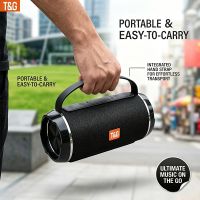 altavoz inalambrico portatil tg116c sonido envolvente 53 radio usbtffm bateria de litio recargable de 1200 mah