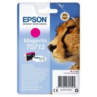 cartucho de tinta epson t0713 magenta durabrite ultra ink 55 ml