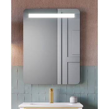 Espejo De Pared  Rectangular | Espejo Decorativo Con Luz Led Rectangular | Espejo De Baño Rectangular 60-70-80-100-120cm | 80 Cm - 80 Cm