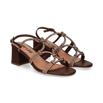Bibi Lou Sandalias Con Tacón Mujer - Marrón Talla 37