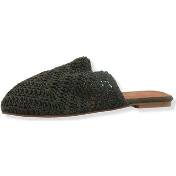 Ton Gout Sandalias Sabot Donna Bamboo Verde Militare ALICE para mujer
