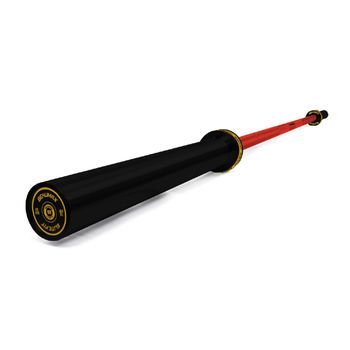 Barra Olímpica Alpha Roja 15 Kg Behumax