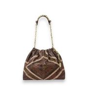 bash para mujer 2h26cfme bolso tote de cuero june marron osfa casual piel mediano