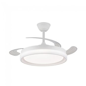 Ventilador led aspas retráctiles brisa evo cct dim smart (72w)