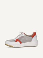 caprice sneaker white made of leather and synthetic size 38