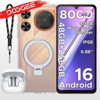 telefono inteligente doogee m30 con ia pantalla de 688 pulgadas resistente al agua ip68 android 16 bateria de 8000 mah 48 gb de ram 642 256 gb de rom camara de 64 mp widevine l1