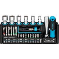 hazet 2300sh-1 porta-herramientas smartholder r hexagono macizo 14 pulgadas 63 mm cuadrado hueco 14 pulgadas 63 mm r perfil de ranura perfil phillips ph perfil pozidriv pz perfil de hexagono interior perfil torx interior perfil