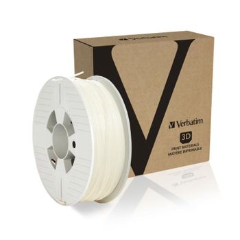 Filamento Polipropileno Verbatim Blanco 2,85 mm 500 g Resistente Ligero